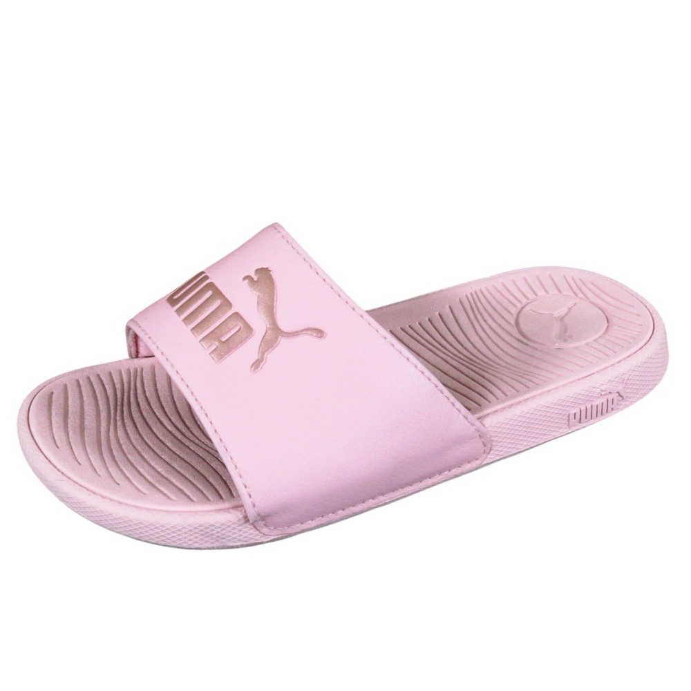 Puma Cool Cat 2.0 Girl Sandal Size 13‎ Casual Pool Slides Cloud Pink Rose Gold